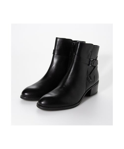 イング ing クロスベルトデザインショートブーツ