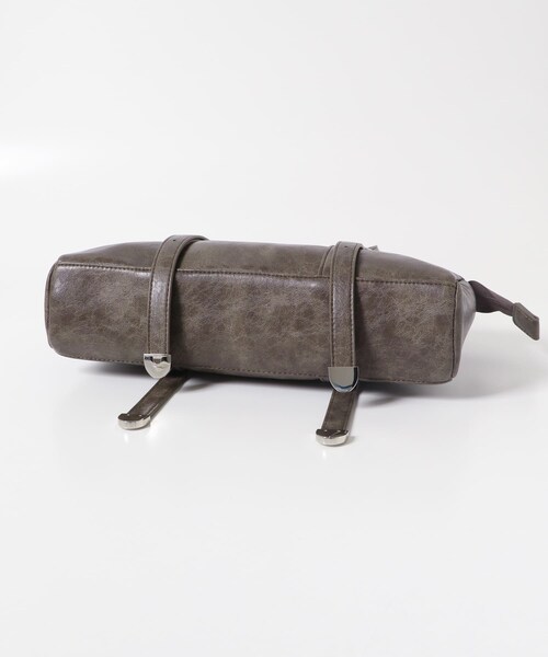SENSE OF PLACE by URBAN RESEARCH（センスオブプレイスバイアーバンリサーチ）の「FLスクエアボストンバッグ（ボストンバッグ・メンズ・BLACK/GRAY/BROWN・one）」の13枚目の写真