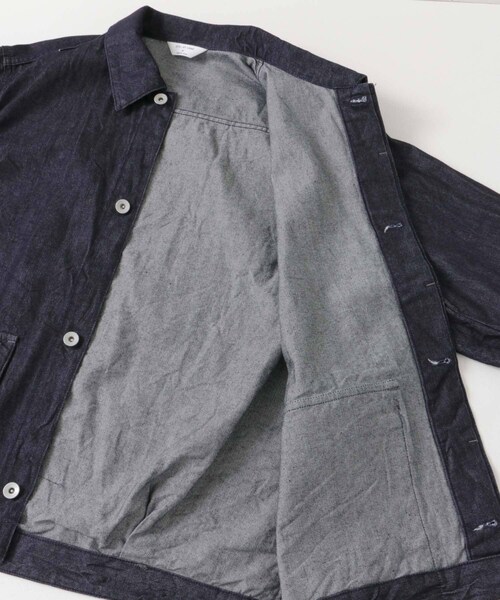 URBAN RESEARCH DOORS（アーバンリサーチドアーズ）の「STILL BY HAND　10oz denim jacket（デニムジャケット・メンズ・NAVY/IVORY・46/48）」の16枚目の写真