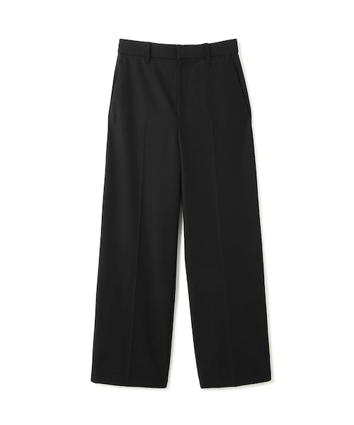 ROPE'（ロペ）の「ポリエステルウールストレッチワイドストレートパンツ/セットアップ対応（スラックス・レディース・ブラック/グレー・34/36/38/40）」の3枚目の写真