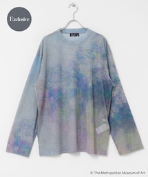 SENSE OF PLACE by URBAN RESEARCH | 『別注』The Met×SENSE OF PLACE シアーロングTシャツ(モネ)(Tシャツ/カットソー)