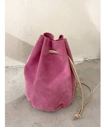 Ungrid | リアルスウェード巾着BAG(ハンドバッグ)