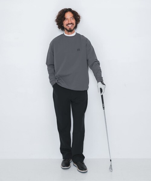 URBAN RESEARCH Sonny Label（アーバンリサーチサニーレーベル）の「OOPS　吸汗速乾UVカット機能Tシャツ（その他トップス・メンズ・GRAY/BLACK・M/L/XL）」の17枚目の写真