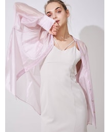 MERCURYDUO | バックタックスキッパーシアーシャツ(シャツ/ブラウス)