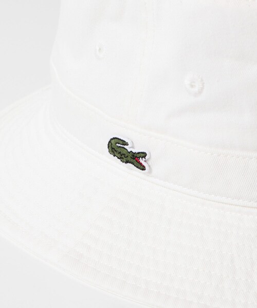 URBAN RESEARCH Sonny Label（アーバンリサーチサニーレーベル）の「LACOSTE　バケットハット（ハット・レディース・NOIR/BLANC/VIENNOS/MARINE・FREE）」の7枚目の写真
