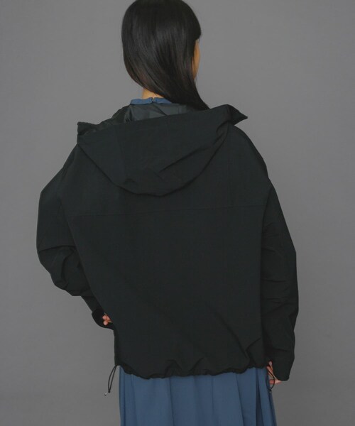 SENSE OF PLACE by URBAN RESEARCH（センスオブプレイスバイアーバンリサーチ）の「『ユニセックス』Uiscel　4WAYストレッチマウンテンパーカ（マウンテンパーカー・レディース・OLIVE/BLACK・M/L）」の7枚目の写真