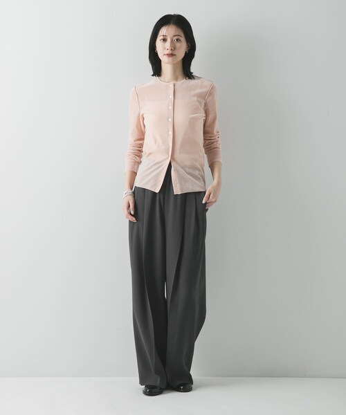 URBAN RESEARCH(アーバンリサーチ)の「ダブルクロスキュプライージーパンツ(その他パンツ・レディース・CHARCOAL/BLACK/YEL BEIGE・36/38)」の22枚目の写真