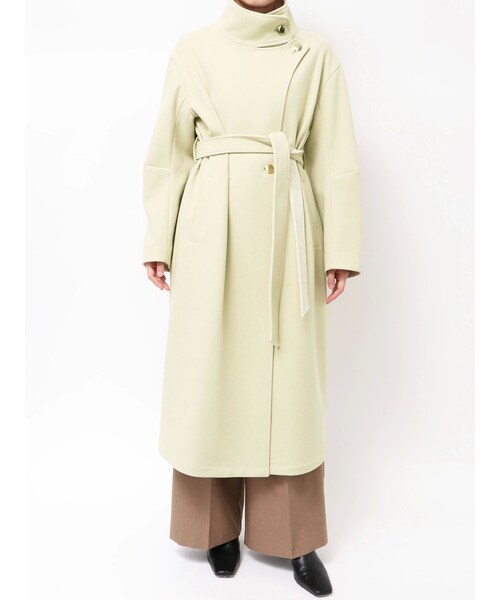 LAGUNAMOON（ラグナムーン）の「ウールジャージスタンドカラーコート