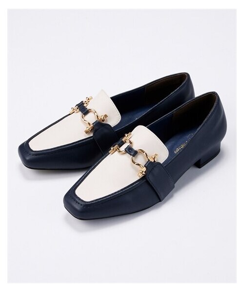 nissen（ニッセン）の「【ゆったり幅広】デザインビット付ローファーパンプス（低反発中敷）（ワイズ４Ｅ）（ローファー・メンズ・黒(スエード調)/グレージュ(スエード調)/ライム(イエロー系)(スエード調)/スモーキーブルー(スエード調)/ダークブラウン(スエード調)/黒(スムース)/コンビカラー/ネイビー×ホワイト/グレージュボア/キャメル×千鳥柄・M=23.0~23.5cm/4E/L=24.0~24.5cm/4E/LL=25.0~25.5cm/4E/3L=26.0~26.5cm/4E）」の9枚目の写真