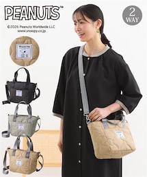 nissen | スヌーピーボンディング２WAYショルダーバッグ(ショルダーバッグ)