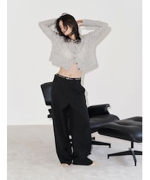 Ungrid | 【Htage】ダブルウエストデザインパンツ(その他)