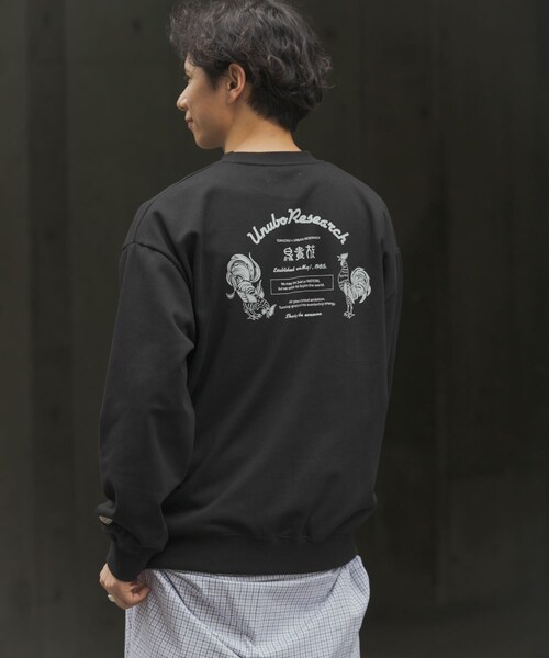 URBAN RESEARCH（アーバンリサーチ）の「鳥貴族×UR　UnuboResearch  SWEAT（スウェット・メンズ・OATMEAL/RED/CHARCOAL/BLACK/MOCHA・M/L/XL）」の10枚目の写真