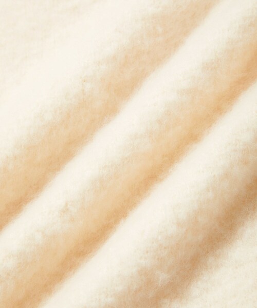 VIS（ビス）の「【リサイクルポリ】ふわふわ太フリンジマフラー（マフラー・レディース・ライトグレー/サックス/ライトグリーン/レッド/ピンク系/キナリ/ラベンダー/ターコイズ・F）」の19枚目の写真