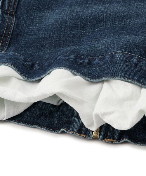ADAM ET ROPE'(アダムエロペ)の「【PILLINGS x WRANGLER】DENIM JACKET(デニムジャケット・レディース・ブルー・M/S)」の19枚目の写真