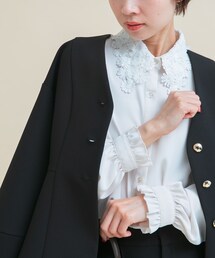 URBAN RESEARCH ROSSO | 『WEB/一部店舗限定』レースカラーブラウス(シャツ/ブラウス)