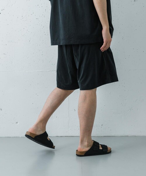 URBAN RESEARCH（アーバンリサーチ）の「『洗濯可』WASHABLE CUPRO SHORTS（その他パンツ・メンズ・BLACK/BROWN/KHAKI・M/L）」の6枚目の写真