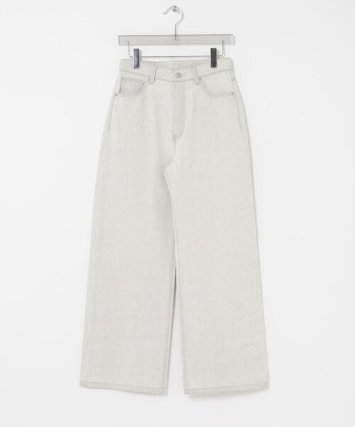 URBAN RESEARCH(アーバンリサーチ)の「『別注』PICCADILLY×URBAN RESEARCH デニムストレートパンツ(デニムパンツ・レディース・LT GRAY/LT INDIGO・36/38/40)」の12枚目の写真