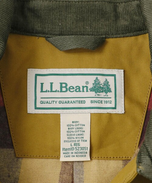 URBAN RESEARCH DOORS（アーバンリサーチドアーズ）の「L.L.Bean　Original FieldCoat 100（テーラードジャケット・メンズ・C.D CAMO/Saddle/FadedBlack・M/L）」の16枚目の写真