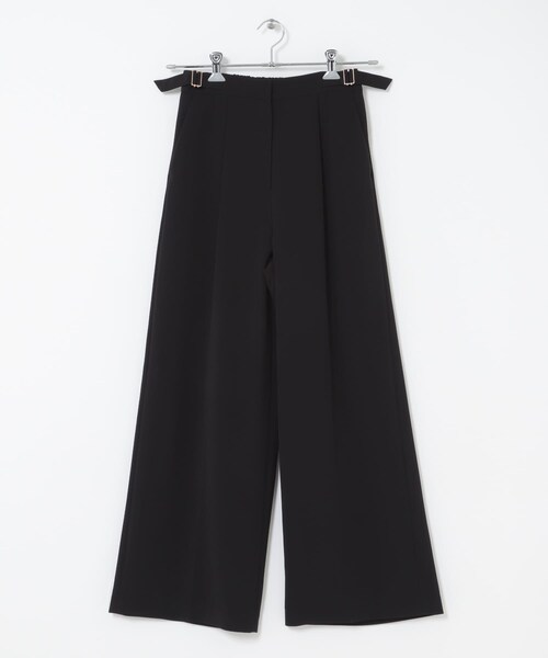 URBAN RESEARCH ROSSO（アーバンリサーチロッソ）の「CHIGNON　ベルト付きワイドパンツ（その他パンツ・レディース・BLACK・36/38）」の14枚目の写真