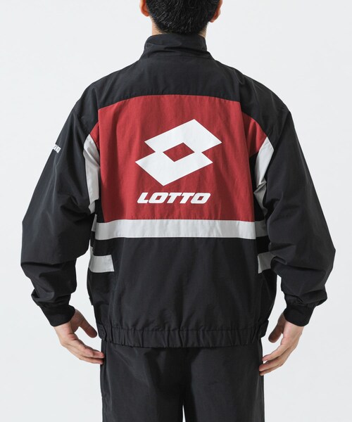 URBAN RESEARCH(アーバンリサーチ)の「LOTTO BUENA VISTA TRACK JACKET(テーラードジャケット・メンズ・Black/Bordeaux・M/L/XL)」の4枚目の写真