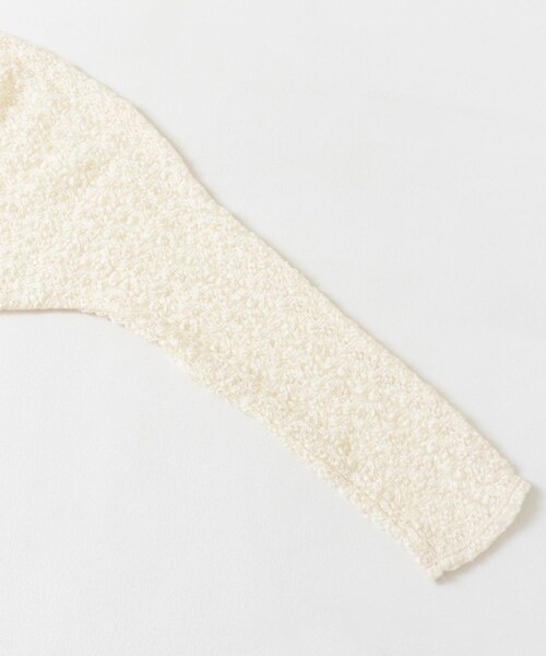 URBAN RESEARCH ROSSO（アーバンリサーチロッソ）の「ストレッチレースプルオーバー（Tシャツ/カットソー・レディース・OFF WHITE/BLACK・FREE）」の7枚目の写真