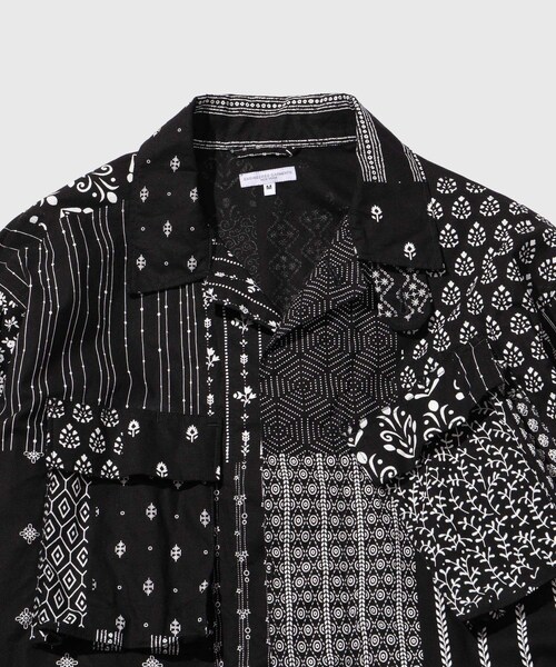 ADAM ET ROPE'(アダムエロペ)の「【ENGINEERED GARMENTS for WILD LIFE TAILOR】EX BDU Jacket - Cotton Patchwork Print(その他アウター・メンズ・ブラック・L/M/S/XS)」の10枚目の写真