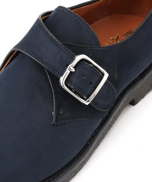 ADAM ET ROPE'（アダムエロペ）の「【ALDEN for WILD LIFE TAILOR】MONK STRAP（ドレスシューズ・メンズ・ネイビー・25.0/25.5/26.0/26.5/27.0）」の11枚目の写真