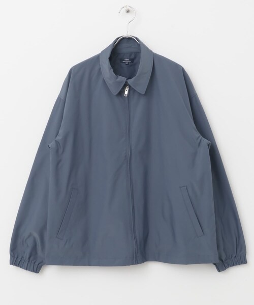 ITEMS URBANRESEARCH(アイテムズ アーバンリサーチ)の「ナイロンシャンブレー ハリントンジャケット(テーラードジャケット・メンズ・BEG/P.BEG/BLU・M/L)」の12枚目の写真