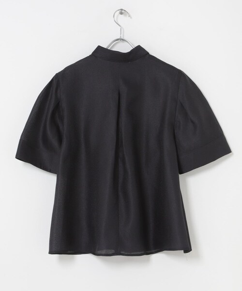 URBAN RESEARCH ROSSO（アーバンリサーチロッソ）の「シアーオーガンジーフォルムシャツ（シャツ/ブラウス・レディース・BLACK/OFF WHITE・Free）」の21枚目の写真