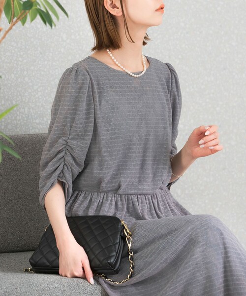 URBAN RESEARCH ROSSO（アーバンリサーチロッソ）の「オーバーレースドレス（ワンピース・レディース・yellow/sax・FREE）」の7枚目の写真