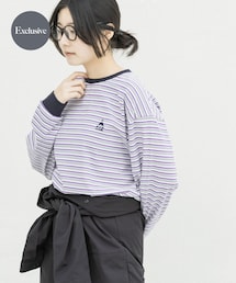 EKAL | 『別注』La Hutte×EKAL　 MULTI BORDERLONG-SLEEVET-SHIRTS(Tシャツ/カットソー)