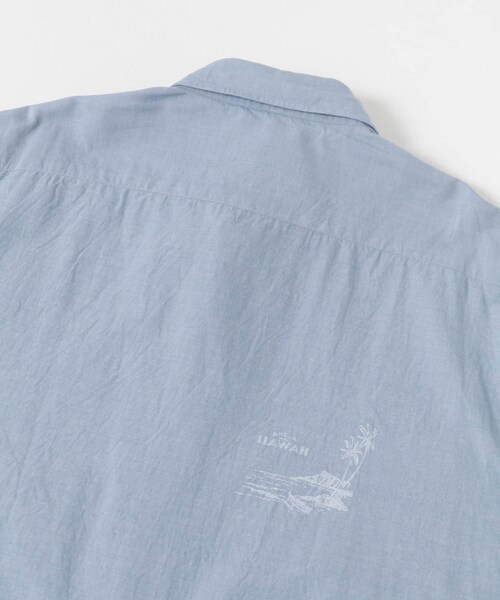 URBAN RESEARCH（アーバンリサーチ）の「PORTER CLASSIC　ROLL UP CHAMBRAY SHIRTS（シャツ/ブラウス・メンズ・BLU・XL/XXL/XXXL）」の9枚目の写真