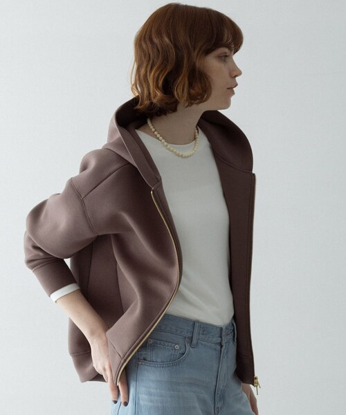 URBAN RESEARCH Sonny Label（アーバンリサーチサニーレーベル）の「ダンボールZIPコクーンフーディー（パーカー・レディース・L.グレー/チャコール/ネイビー・Free）」の20枚目の写真