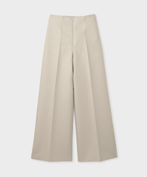 ROPE'(ロペ)の「【ROHE(ローエ)】PALAZZO LEG SHAPED TROUSERS|スリムパンツ(チノパンツ・レディース・ベージュ系・36/38)」の4枚目の写真