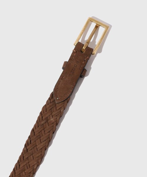 ADAM ET ROPE'（アダムエロペ）の「【HEUGN/ユーゲン】Nubuck Josh（ベルト・メンズ・ブラウン・F）」の4枚目の写真