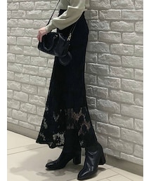 dazzlin | レースマーメイドスカート(スカート)