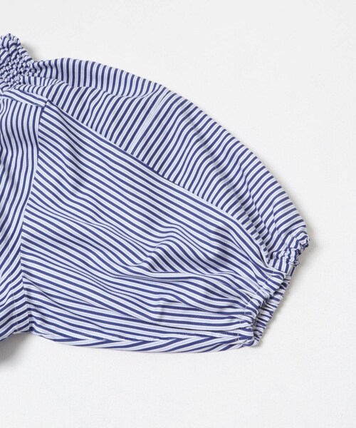 THE GOODLAND MARKET（ザグッドランドマーケット）の「77circa　make shirring neck shirt（シャツ/ブラウス・レディース・stripe 1/stripe 2/stripe 3/stripe 4/stripe 5/stripe 6/stripe 7/stripe 8・One）」の17枚目の写真