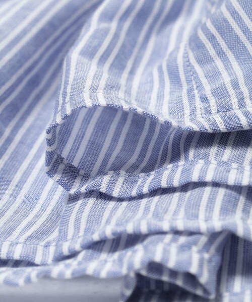 THE GOODLAND MARKET（ザグッドランドマーケット）の「FANAKA　ギャザーフリルブラウス（シャツ/ブラウス・レディース・BLUE/NAVY・Free）」の14枚目の写真
