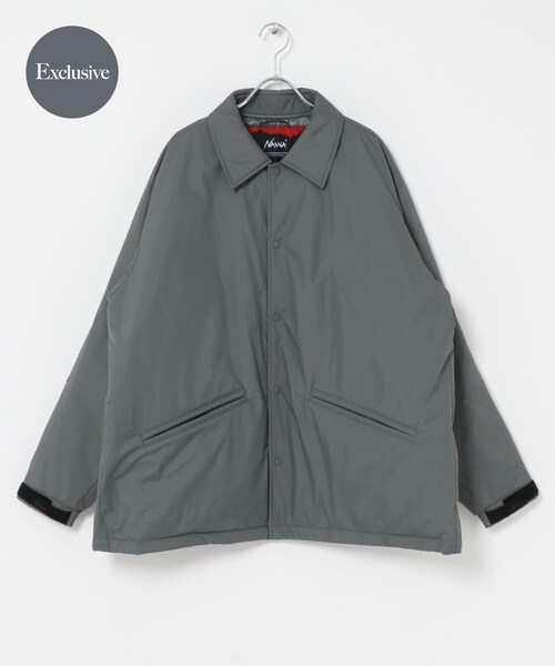URBAN RESEARCH DOORS（アーバンリサーチドアーズ）の「『別注』NANGA×DOORS　COACH DOWN JACKET（その他アウター・メンズ・BLACK/CHARCOAL/SAGE GRAY・M/L/XL）」の16枚目の写真