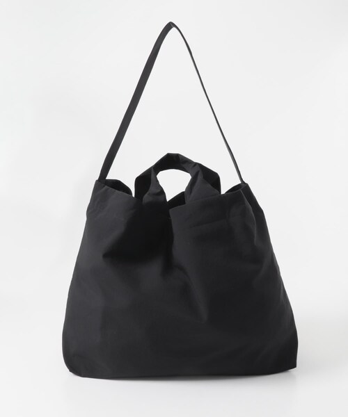 URBAN RESEARCH DOORS（アーバンリサーチドアーズ）の「STILL BY HAND　NYLON OX TWO-WAY BAG（ショルダーバッグ・メンズ・INK BLACK/CHARCOAL/ECRU・Free）」の7枚目の写真