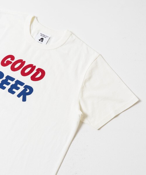 EKAL(エカル)の「TACOMA FUJI RECORDS GOOD BEER T-shirts(Tシャツ/カットソー・メンズ・WHITE・M/L/XL)」の4枚目の写真