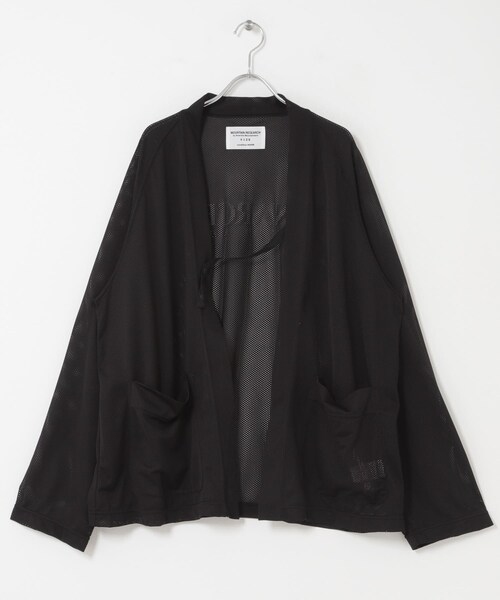 EKAL(エカル)の「mountain research Mesh Kurt(カーディガン/ボレロ・メンズ・Blue/Black・M/L)」の10枚目の写真