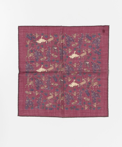 FREEMANS SPORTING CLUB TAILOR　ANIMAL POCKET CHIEF