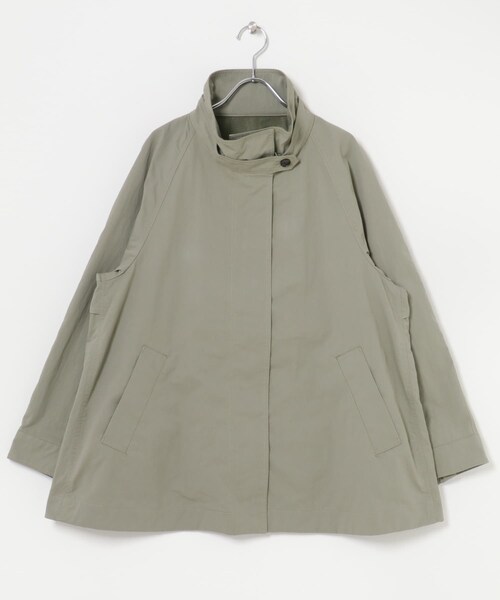 ITEMS URBANRESEARCH(アイテムズ アーバンリサーチ)の「テントラインハーフコート(テーラードジャケット・レディース・SAND/SAGE・Free)」の21枚目の写真