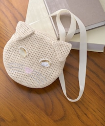 ROPE' PICNIC（ロペピクニック）の「【KIDS】【Casselini/キャセリーニ】ネコモチーフバッグ（ショルダーバッグ・キッズ）」