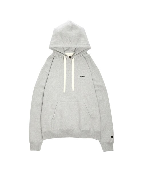 bonjour records(ボンジュールレコーズ)の「vowels/バウルズ Classic Hoodie(パーカー・レディース・グレー・2/3)」の3枚目の写真