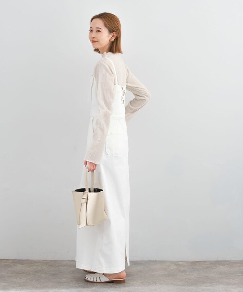 URBAN RESEARCH ROSSO（アーバンリサーチロッソ）の「『別注』Lee×ROSSO　BELTED CAMISOLE DRESS（ワンピース・レディース・ONE WASH/WHITE・XS/S）」の13枚目の写真