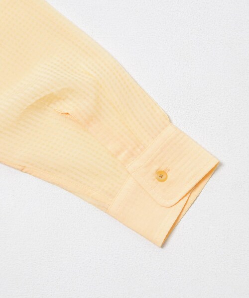 URBAN RESEARCH(アーバンリサーチ)の「SEVEN BY SEVEN SHEER ORGANIC COTTON SHIRTS LONG-SLEEVE(シャツ/ブラウス・メンズ・060 YELLOW/110 BLUE・M/L)」の16枚目の写真