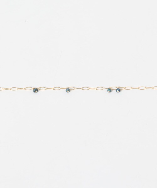 URBAN RESEARCH ROSSO（アーバンリサーチロッソ）の「LAPUIS　SV PETIT STONE NECKLACE（ネックレス・レディース・GOLDWHITE/GOLDBLUE・-）」の8枚目の写真