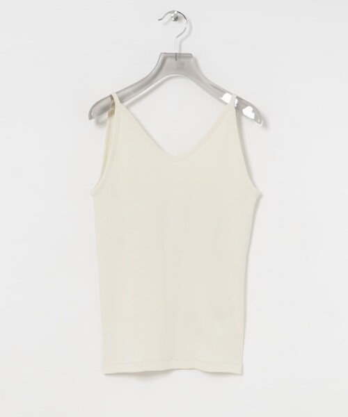 URBAN RESEARCH（アーバンリサーチ）の「『別注』Miller×URBAN RESEARCH　Prib Cami tank（キャミソール・レディース・IVORY/NVY BORDER/CHARCOAL・FREE）」の6枚目の写真